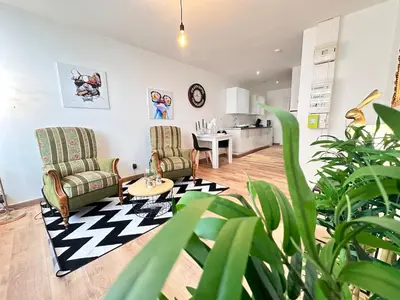 Cuisine ou kitchenette dans l'établissement Le repère dAlice T2 cosy proche centre
