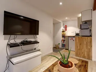 Cuisine ou kitchenette dans l'établissement studio gambetta
