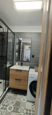 Salle de bains dans l'établissement Le petit chai