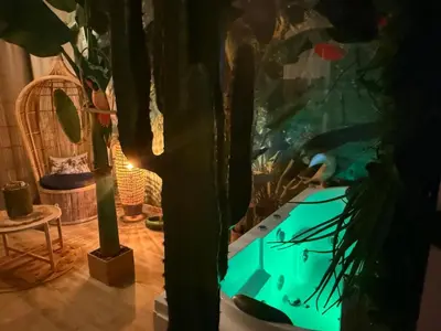 Plan de l'établissement Lodge de la Jungle avec Spa
