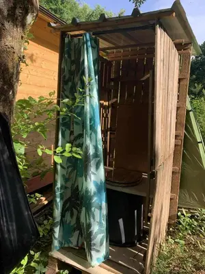 Jardin de l'établissement La bauge Ardennaise