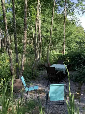 Jardin de l'établissement La bauge Ardennaise