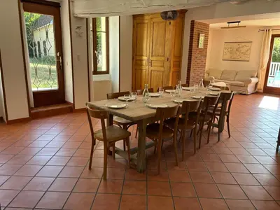 Plan de l'établissement Le Mondementais - Gîte en Champagne avec piscine