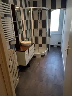 Salle de bains dans l'établissement L'Escale champenoise 2 wifi and parking free