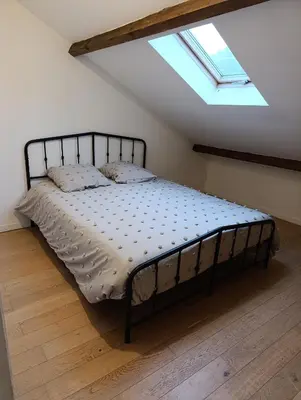 Un ou plusieurs lits dans un hébergement de l'établissement La Maison du Sapin