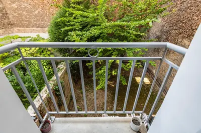 Balcon ou terrasse dans l'établissement L'Étape - Center - Cathedral