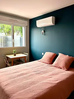 Un ou plusieurs lits dans un hébergement de l'établissement Escale de la râperie logement 1