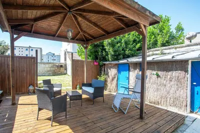 Terrasse ou espace extérieur de l'établissement L’Orthographe - T2 avec parking privé