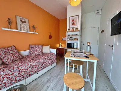 Cuisine ou kitchenette dans l'établissement Le Petit Cosy - A 5mn à pied de la gare de Compiègne