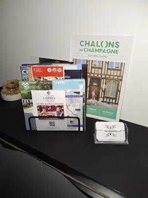 Certificat, récompense, panneau ou autre document affiché dans l'établissement 1 - Confortable studio RDC Châlons-en-Champagne
