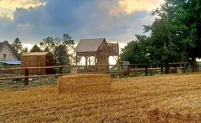 Bâtiment de le camping