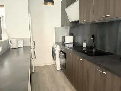 Cuisine ou kitchenette dans l'établissement L'Étape 2 - Center - Cathedral