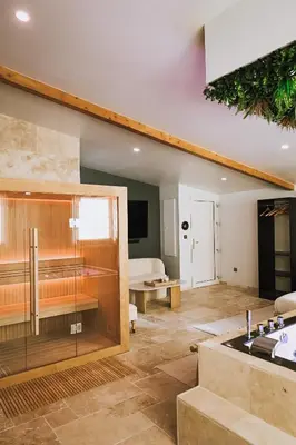 Coin salon dans l'établissement Da Lisa wellness spa proche centre ville