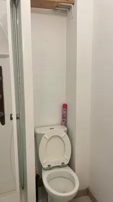 Salle de bains dans l'établissement Meaux Centre 2 Vue cathédrale