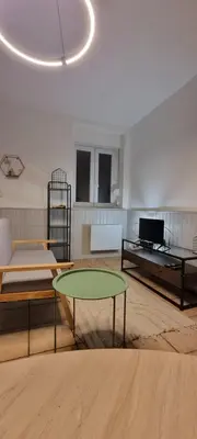 Télévision ou salle de divertissement dans l'établissement Lys rdc centre-ville T2 rénové cocon cosy parking 34m2