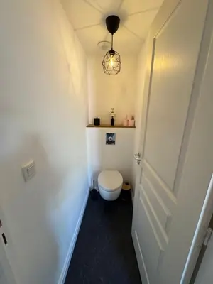 Salle de bains dans l'établissement Appartement Sedan