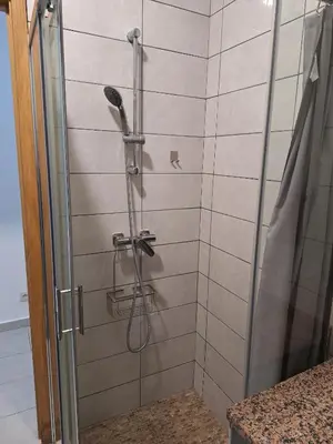 Salle de bains dans l'établissement Le petit plaisir des caves