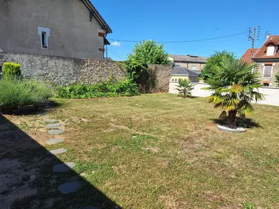 Jardin de l'établissement Le petit plaisir des caves
