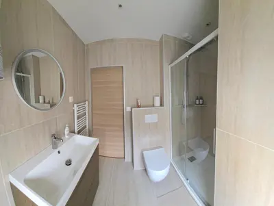 Salle de bains dans l'établissement Studio 25