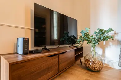 Plateau bouilloire dans l'établissement La Fine Bulle, Appartement de Charme au cœur de Reims
