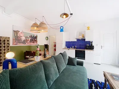 Cuisine ou kitchenette dans l'établissement Le Chapitre - Centre - Climatisation - Terrasse
