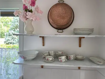 Plan de l'établissement Agréable maison style shabby chic
