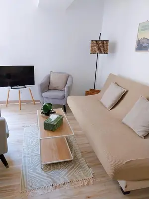 Coin salon dans l'établissement Adresse cachée