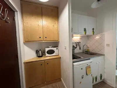 Cuisine ou kitchenette dans l'établissement San Francisco, Studio cosy