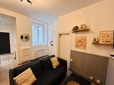 Coin salon dans l'établissement La Suite Pierret Gare centre
