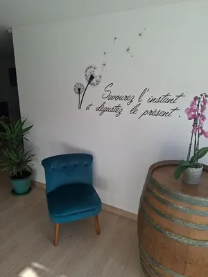 Coin salon dans l'établissement L'échappée belle
