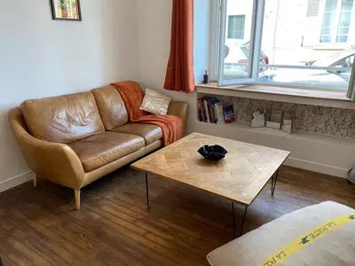 Coin salon dans l'établissement Au Petit Crecy