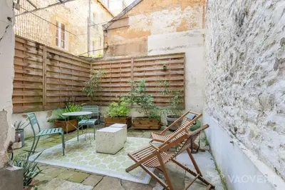 Terrasse ou espace extérieur de l'établissement T2 Les Marionnettistes, 3 people, baby equipment