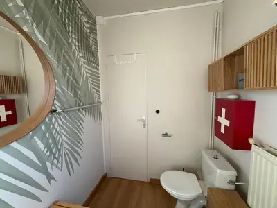 Salle de bains dans l'établissement Charming House