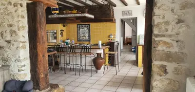 Plan de l'établissement Gite Saint Martin du Boschet, 1h15 de Paris
