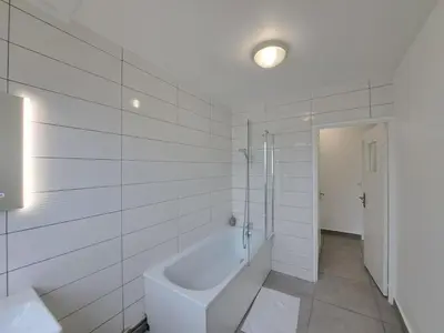 Salle de bains dans l'établissement Sofia - grand appartement convivial