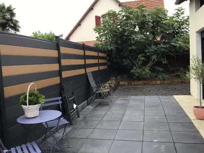 Jardin de l'établissement Maison Gali