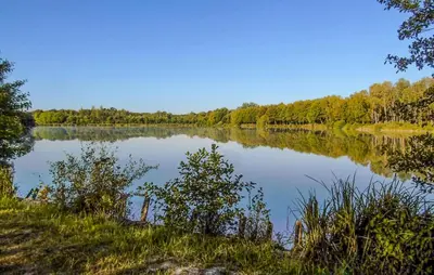 Paysage naturel près de la maison de vacances