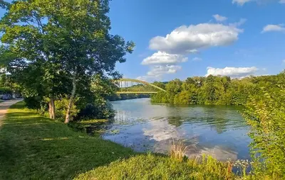 Paysage naturel près de la maison de vacances