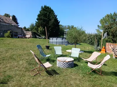 Jardin de l'établissement Chez Jenni & Bruno