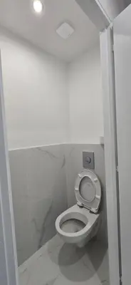 Salle de bains dans l'établissement Chez Bio