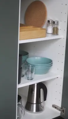 Cuisine ou kitchenette dans l'établissement L'instant bucolique