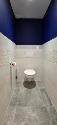 Salle de bains dans l'établissement Hébergement 5 personnes- Centre village