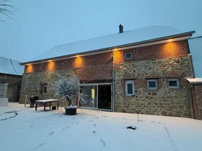L'établissement La ferme des souvenirs en hiver