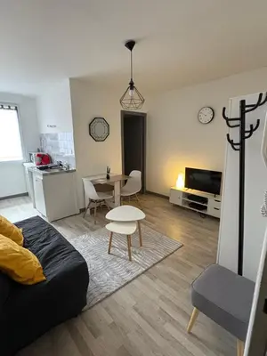 Coin salon dans l'établissement Le Wabaki