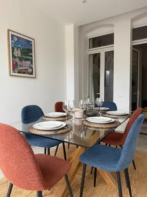 Coin salon dans l'établissement Appartement - Hyper Centre Secteur Cathédrale