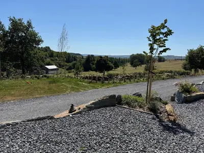 Paysage naturel près de la maison de vacances