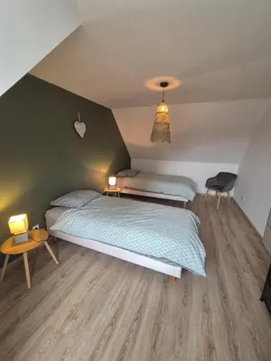 Un ou plusieurs lits dans un hébergement de l'établissement Maison de Laure