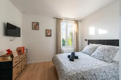 Un ou plusieurs lits dans un hébergement de l'établissement Casa 159 - SAINT QUENTIN