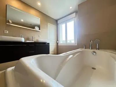 Plan de l'établissement Les hauts de Merfy maison 4 chambres avec piscine