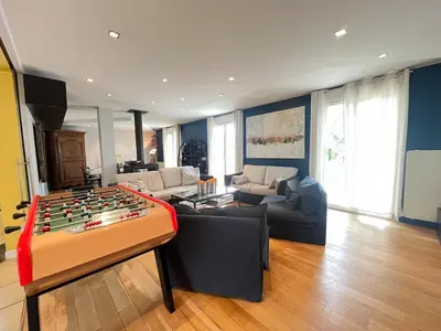 Plan de l'établissement Les hauts de Merfy maison 4 chambres avec piscine